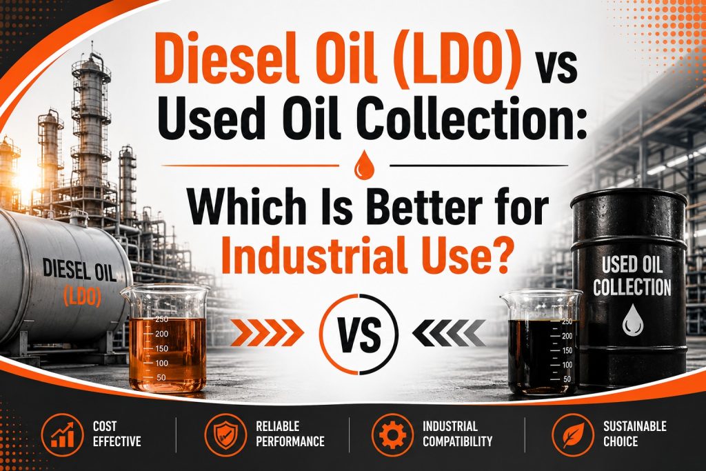 Diesel Oil (LDO) vs Used Oil